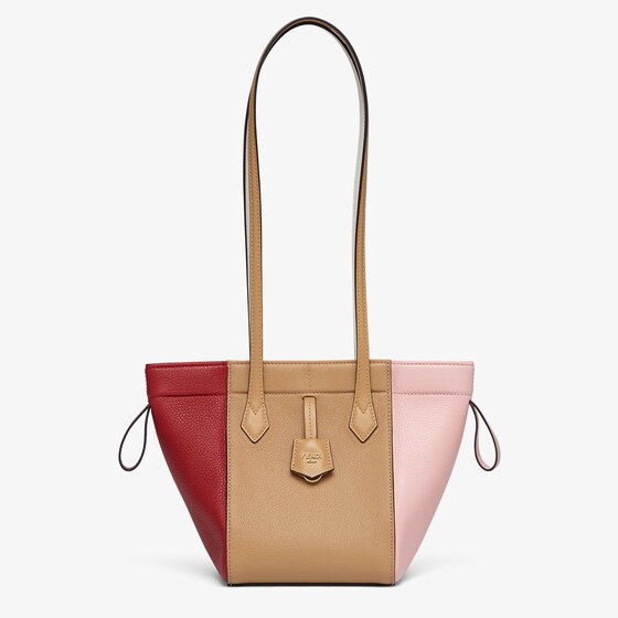 Fendi Origami Mini Multicolour Leather Mini Bag That Can Be Transformed - Image 2